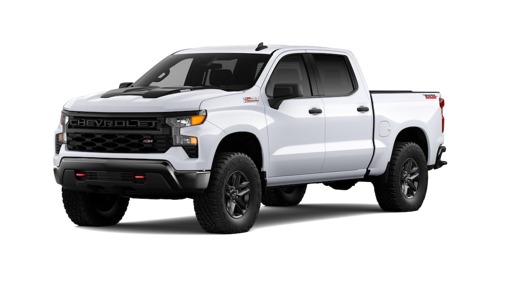 New 2026 Chevrolet Silverado 1500 Custom Trail Boss Truck Crew Cab