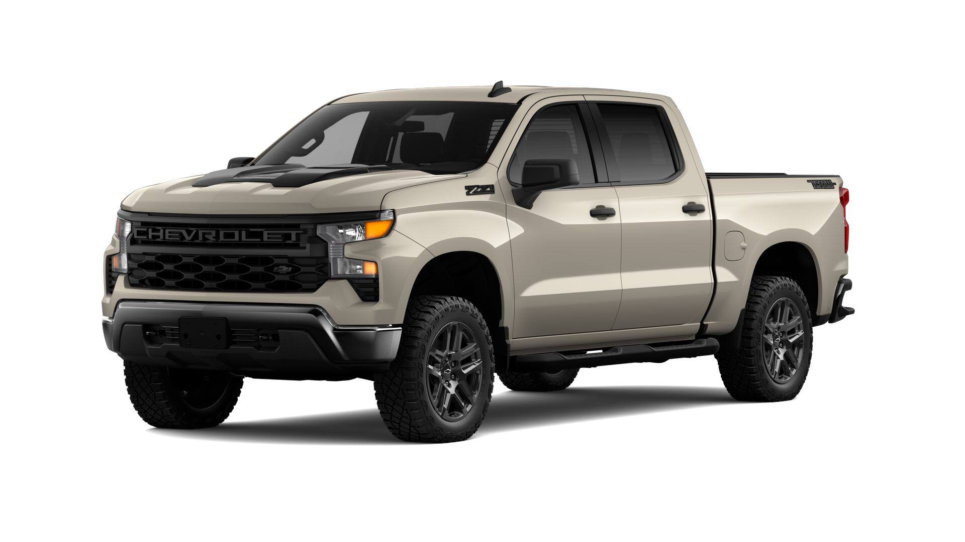 New 2026 Chevrolet Silverado 1500 Custom Trail Boss Truck Crew Cab