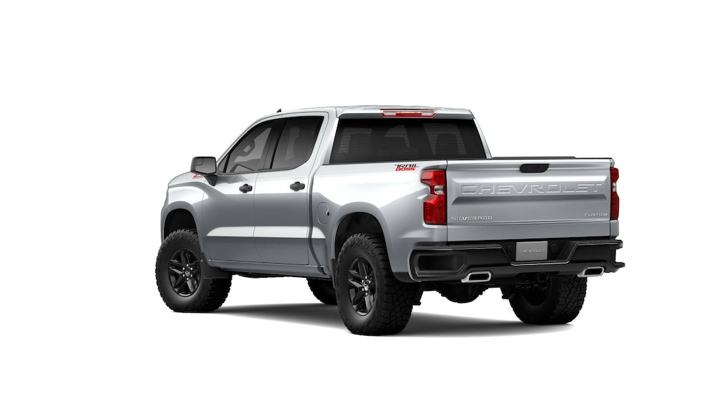 New 2026 Chevrolet Silverado 1500 Custom Trail Boss Truck Crew Cab