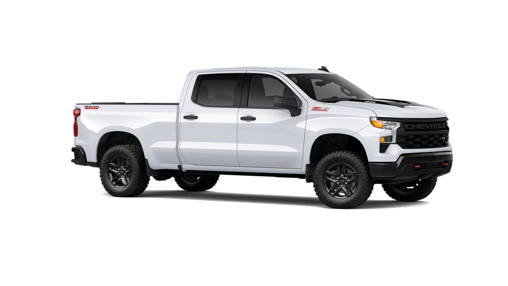 New 2024 Chevrolet Silverado 1500 Custom Trail Boss Truck Crew Cab