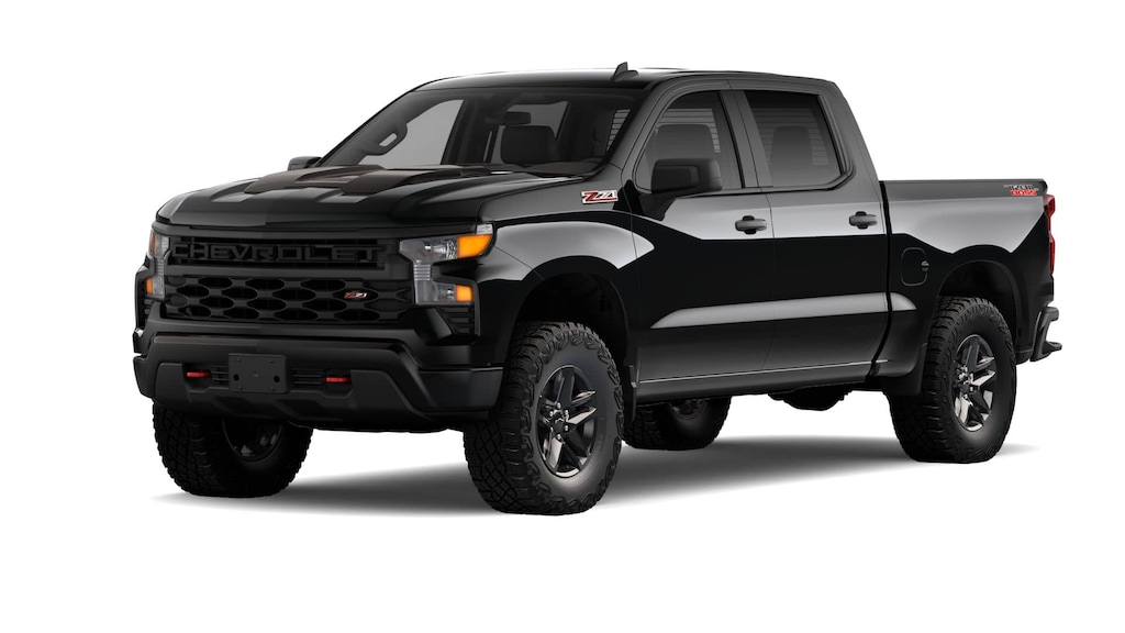 Used 2025 Chevrolet Silverado 1500 Custom Trail Boss Truck Crew Cab