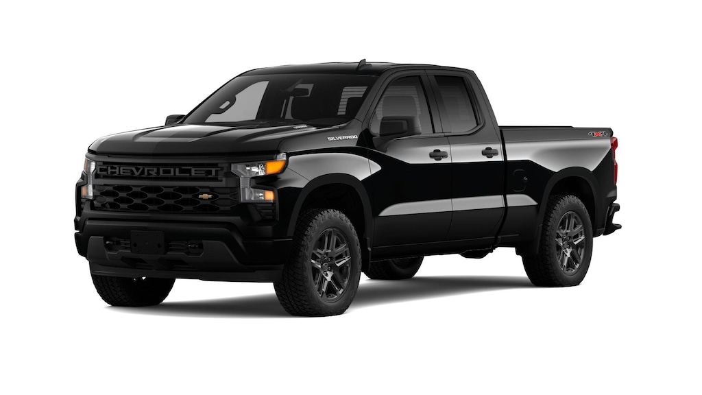 New 2026 Chevrolet Silverado 1500 Custom Truck Double Cab