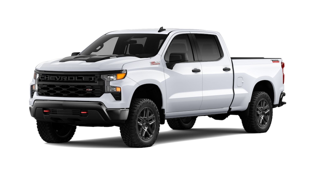 New 2026 Chevrolet Silverado 1500 Custom Trail Boss Truck Crew Cab