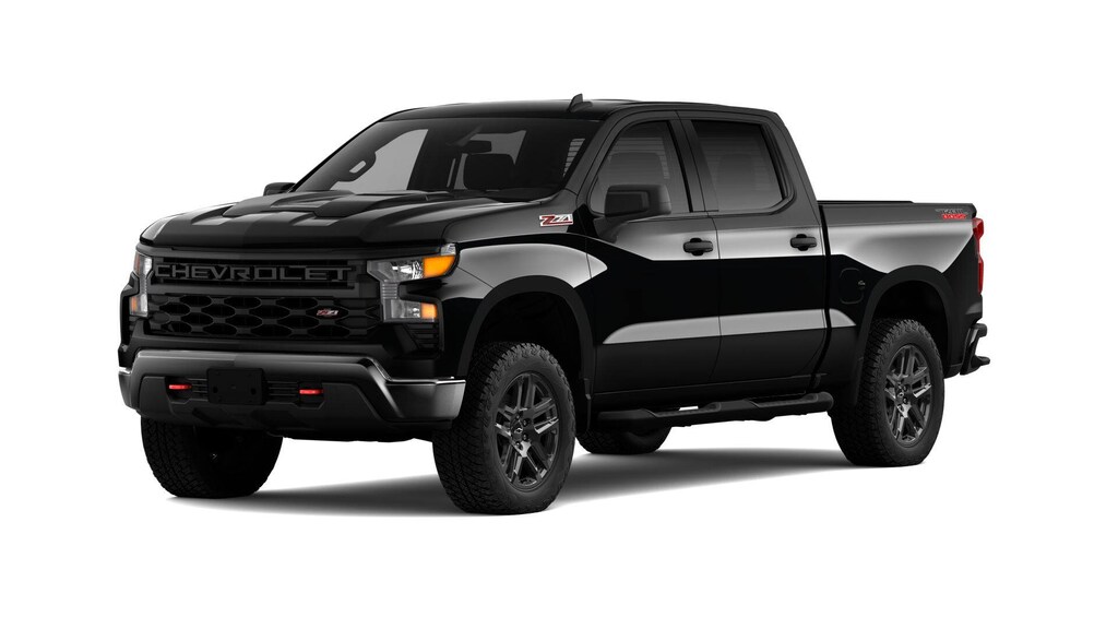 New 2026 Chevrolet Silverado 1500 Custom Trail Boss Truck Crew Cab