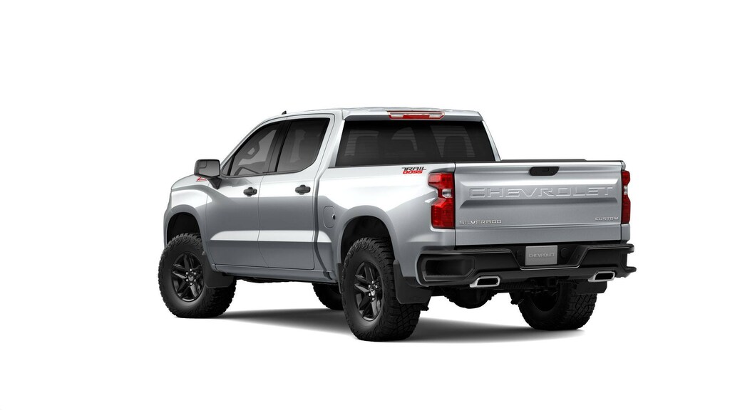 New 2026 Chevrolet Silverado 1500 Custom Trail Boss Truck Crew Cab