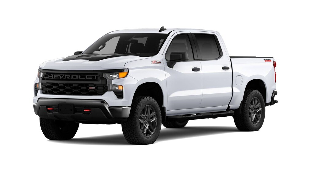 New 2026 Chevrolet Silverado 1500 Custom Trail Boss Truck Crew Cab