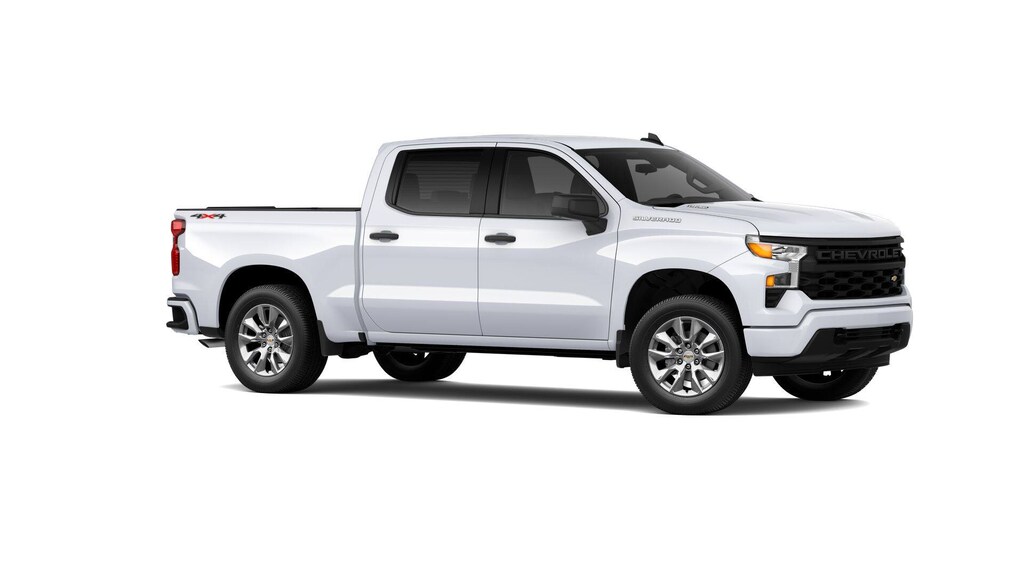 New 2024 Chevrolet Silverado 1500 Custom Truck Crew Cab