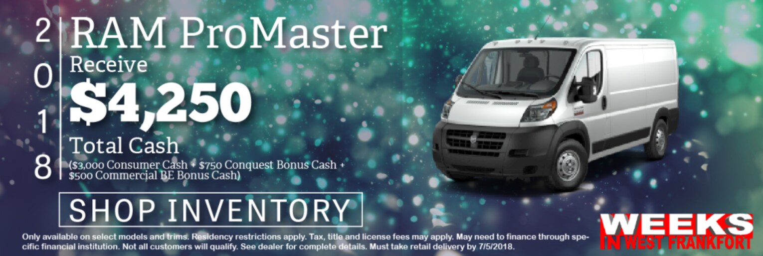 Greg Weeks West Frankfort New 20172018 & Used Chrysler Dodge RAM