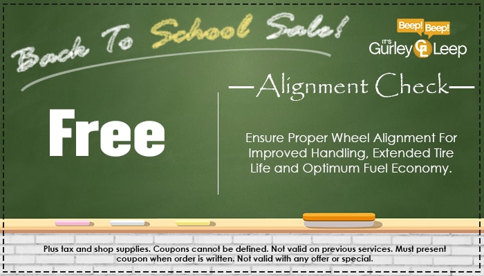 Free Alignment Check Free Alignment Check