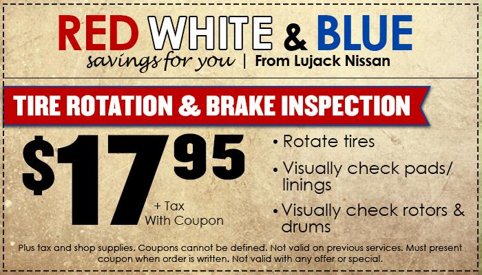 Tire Rotation & Brake Inspection Tire Rotation & Brake Inspection