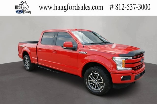 Used 2018 Ford F-150 Lariat with VIN 1FTFW1EG2JFE43866 for sale in Greendale, IN