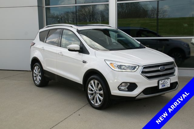 Used 2017 Ford Escape Titanium with VIN 1FMCU9J93HUD07522 for sale in Greendale, IN