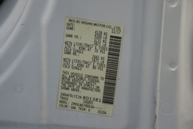 2018 Nissan NV Cargo S - Photo 28