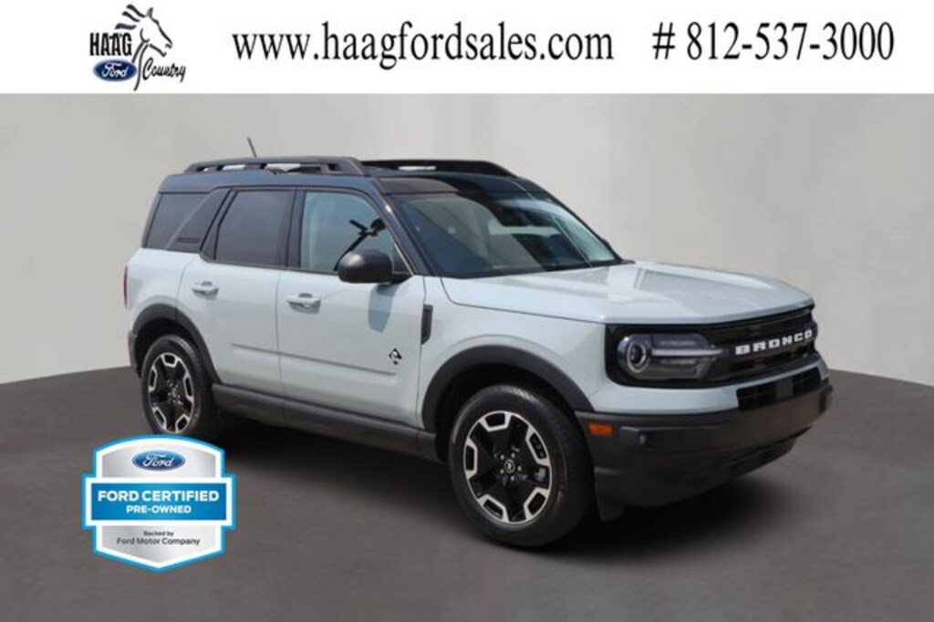 Certified 2024 Ford Bronco Sport Outer Banks SUV