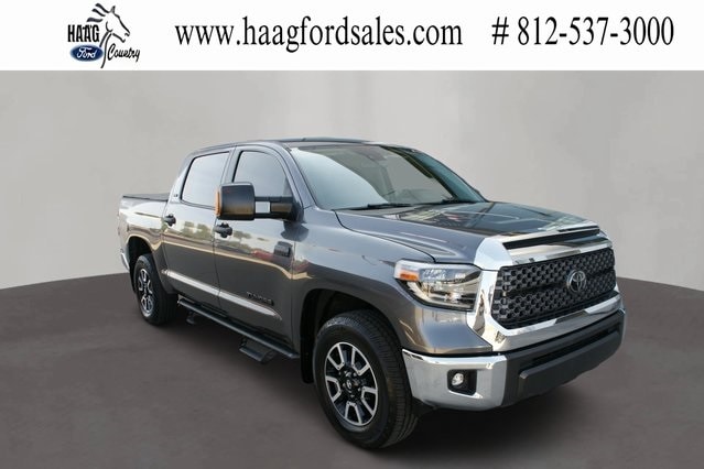 Used 2021 Toyota Tundra SR5 with VIN 5TFDY5F17MX019066 for sale in Greendale, IN