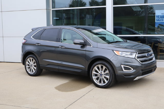 Used 2018 Ford Edge Titanium with VIN 2FMPK4K86JBB94564 for sale in Greendale, IN