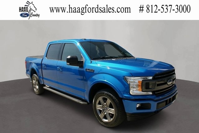 Used 2020 Ford F-150 XLT with VIN 1FTEW1E46LKF08326 for sale in Greendale, IN