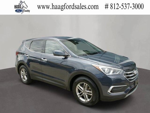 Used 2018 Hyundai Santa Fe Sport Base with VIN 5NMZT3LB0JH098011 for sale in Greendale, IN