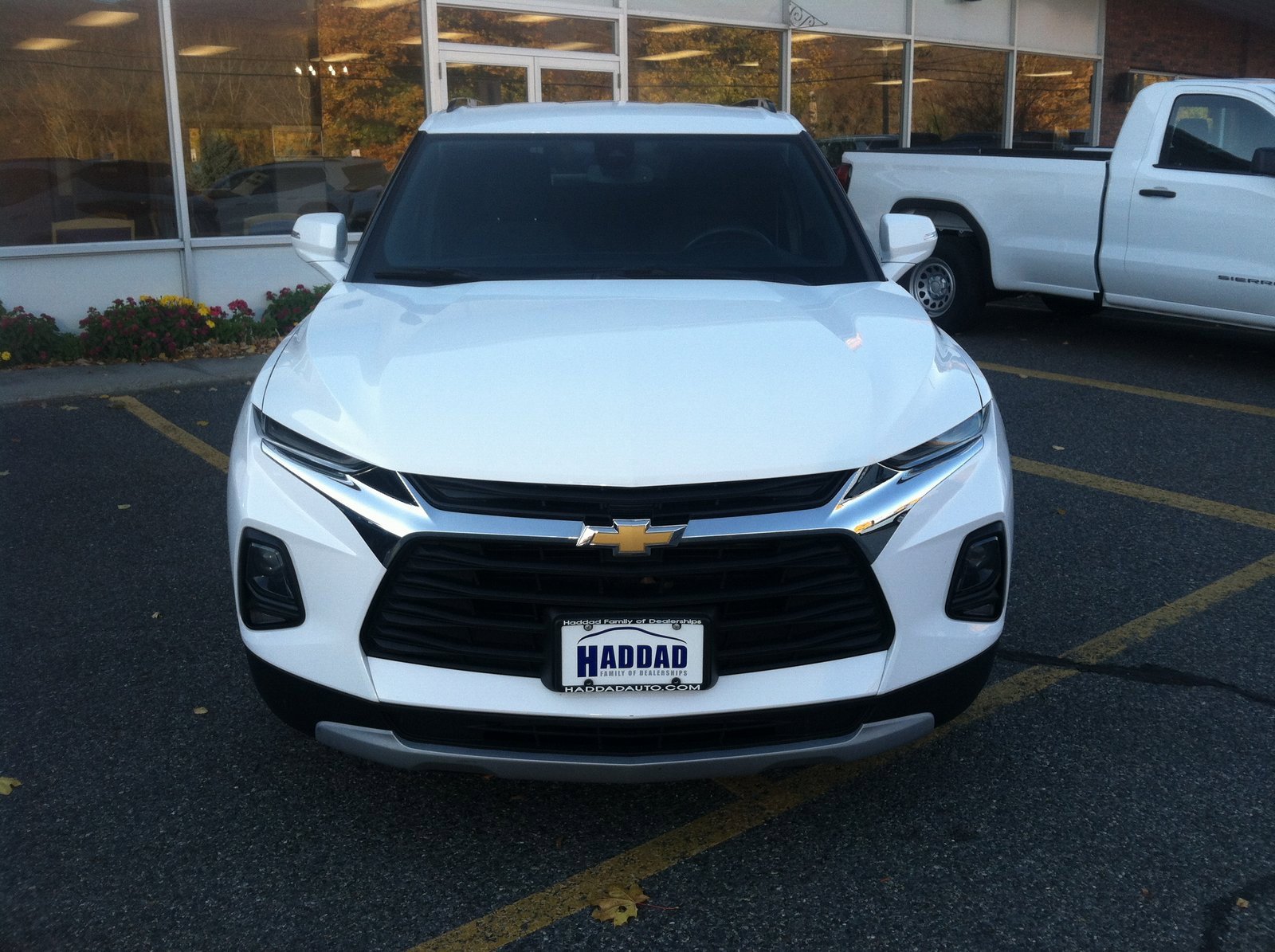 Used 2022 Chevrolet Blazer 2LT with VIN 3GNKBHR44NS182414 for sale in Adams, MA