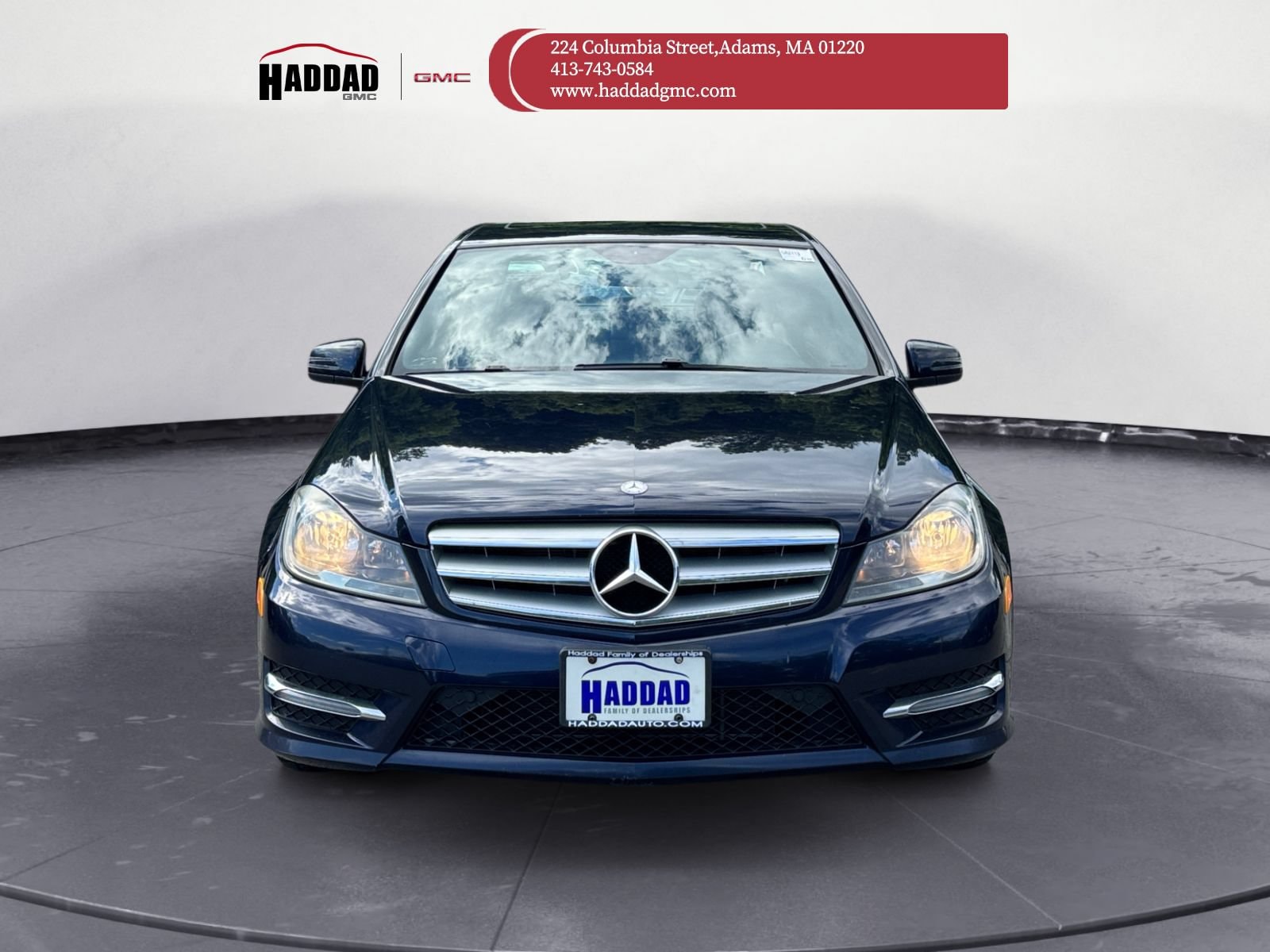 Used 2013 Mercedes-Benz C-Class C300 Sport with VIN WDDGF8AB7DA835580 for sale in Adams, MA