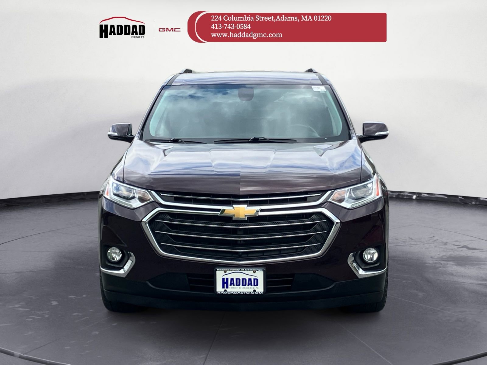 Used 2018 Chevrolet Traverse 3LT with VIN 1GNEVHKW5JJ192963 for sale in Adams, MA