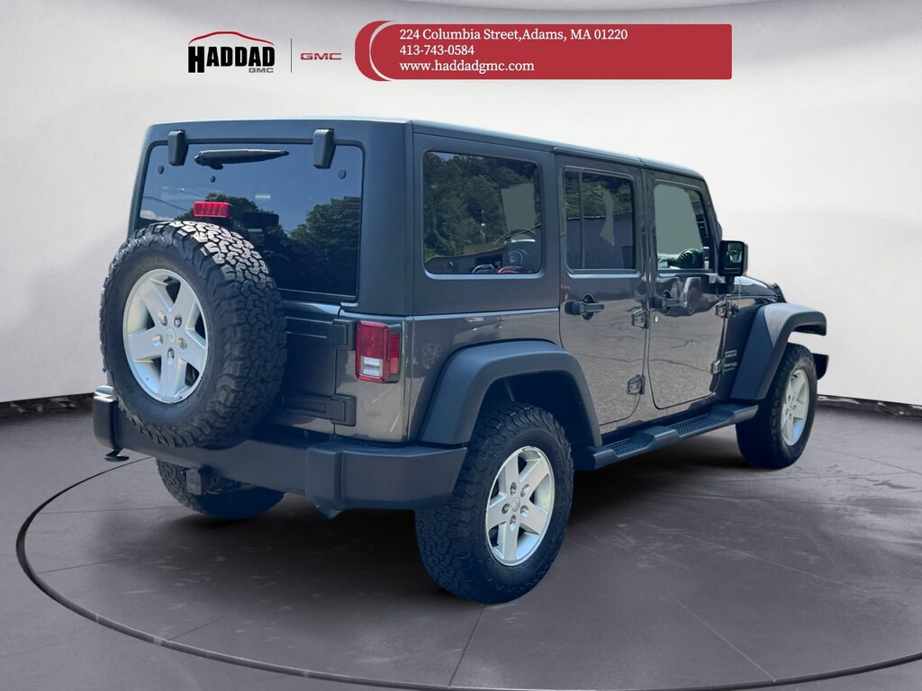 Used 2018 Jeep Wrangler JK Unlimited Sport S 4x4 SUV