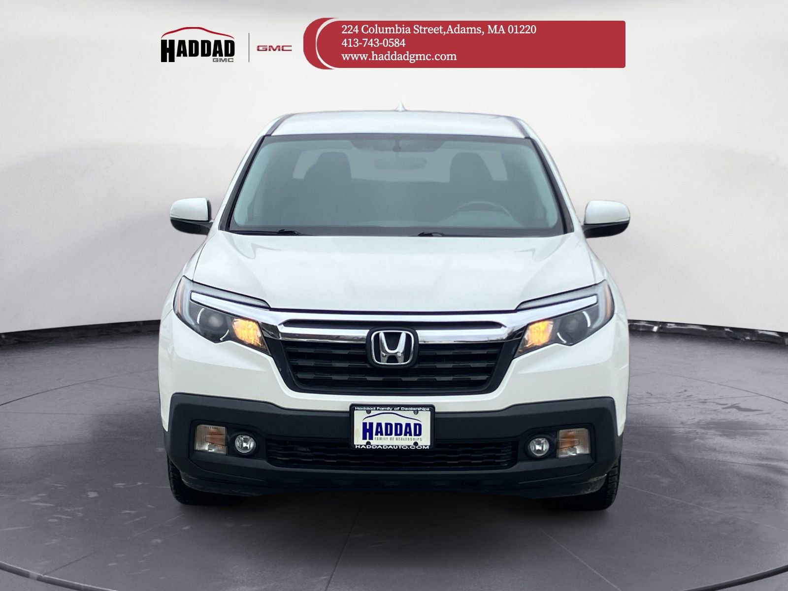 Used 2018 Honda Ridgeline RTL with VIN 5FPYK3F56JB006560 for sale in Adams, MA