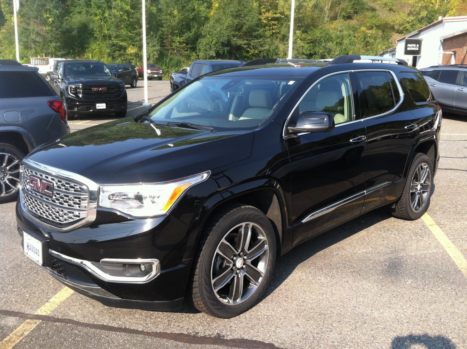 Used 2019 GMC Acadia Denali with VIN 1GKKNXLS1KZ211503 for sale in Adams, MA