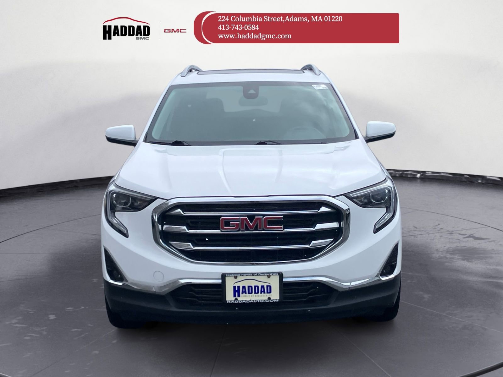 Used 2021 GMC Terrain SLT with VIN 3GKALVEV3ML401956 for sale in Adams, MA