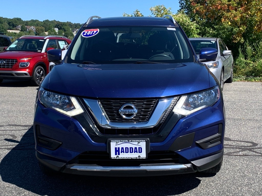 Used 2017 Nissan Rogue SV with VIN JN8AT2MV7HW011040 for sale in Pittsfield, MA