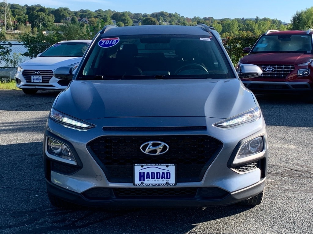 Used 2018 Hyundai Kona SEL with VIN KM8K2CAA3JU085384 for sale in Pittsfield, MA