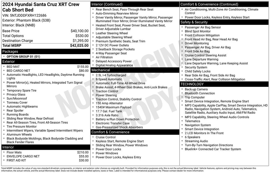 2024 Hyundai Santa Cruz XRT - Photo 10