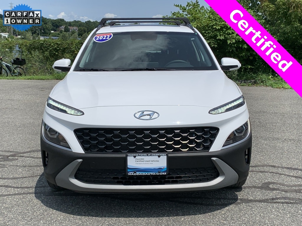 Used 2022 Hyundai Kona SEL with VIN KM8K3CAB8NU898845 for sale in Pittsfield, MA