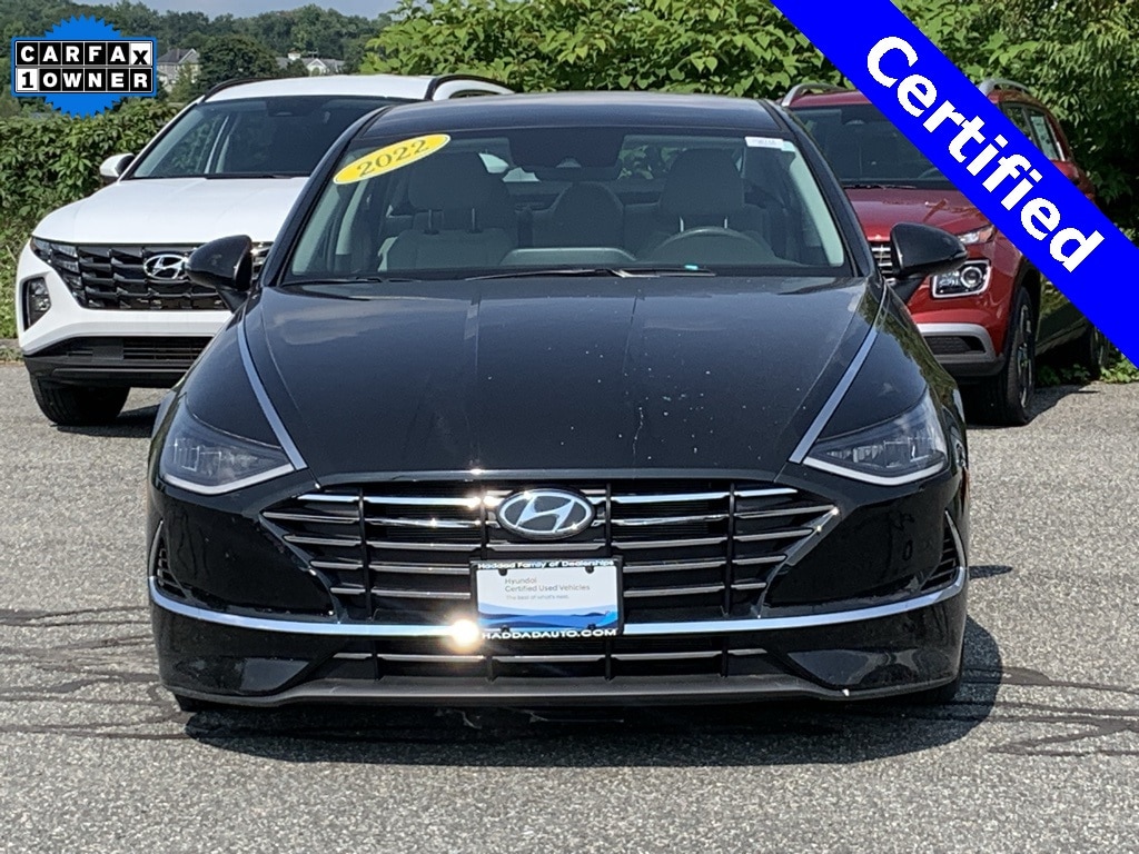 Certified 2022 Hyundai Sonata SE with VIN 5NPEG4JA3NH149108 for sale in Pittsfield, MA