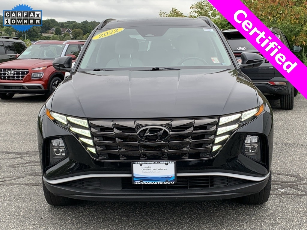 Used 2022 Hyundai Tucson SEL with VIN 5NMJCCAE8NH052622 for sale in Pittsfield, MA