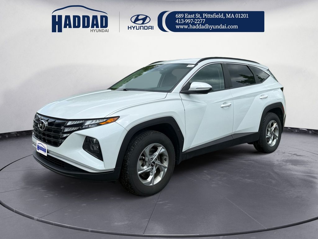 Quartz White 2022 Hyundai Tucson SEL AWD SUV / Crossover All-Wheel Drive 8-Speed Automatic