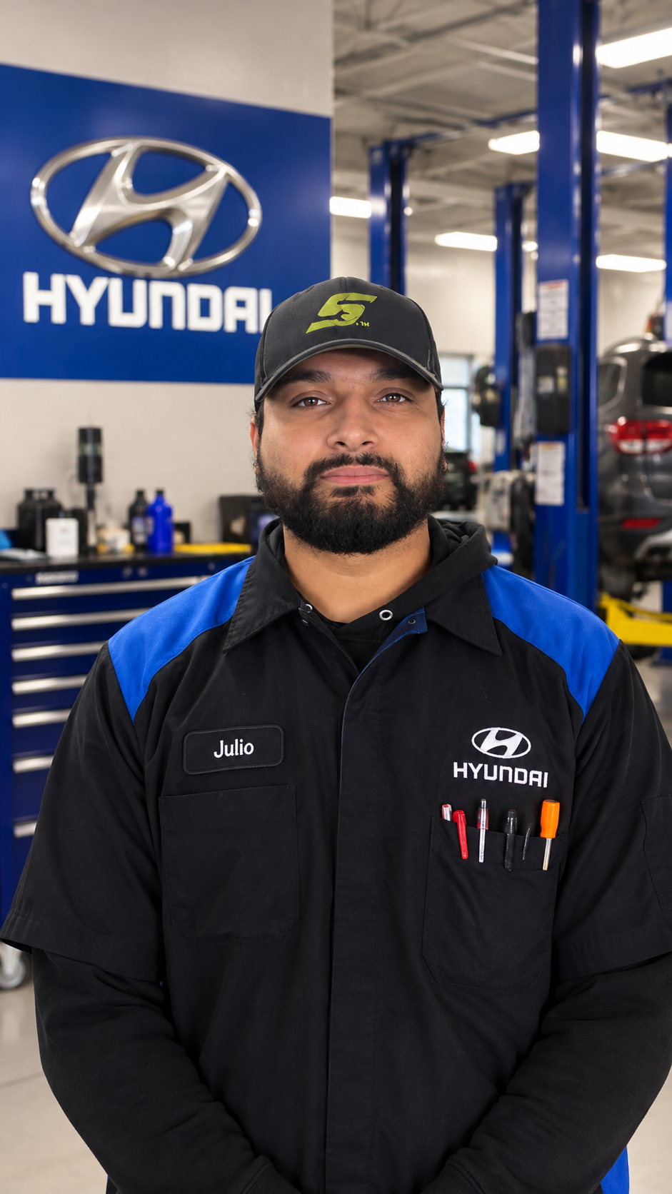 Staff member Julio Fuentes from 370a81a624a1