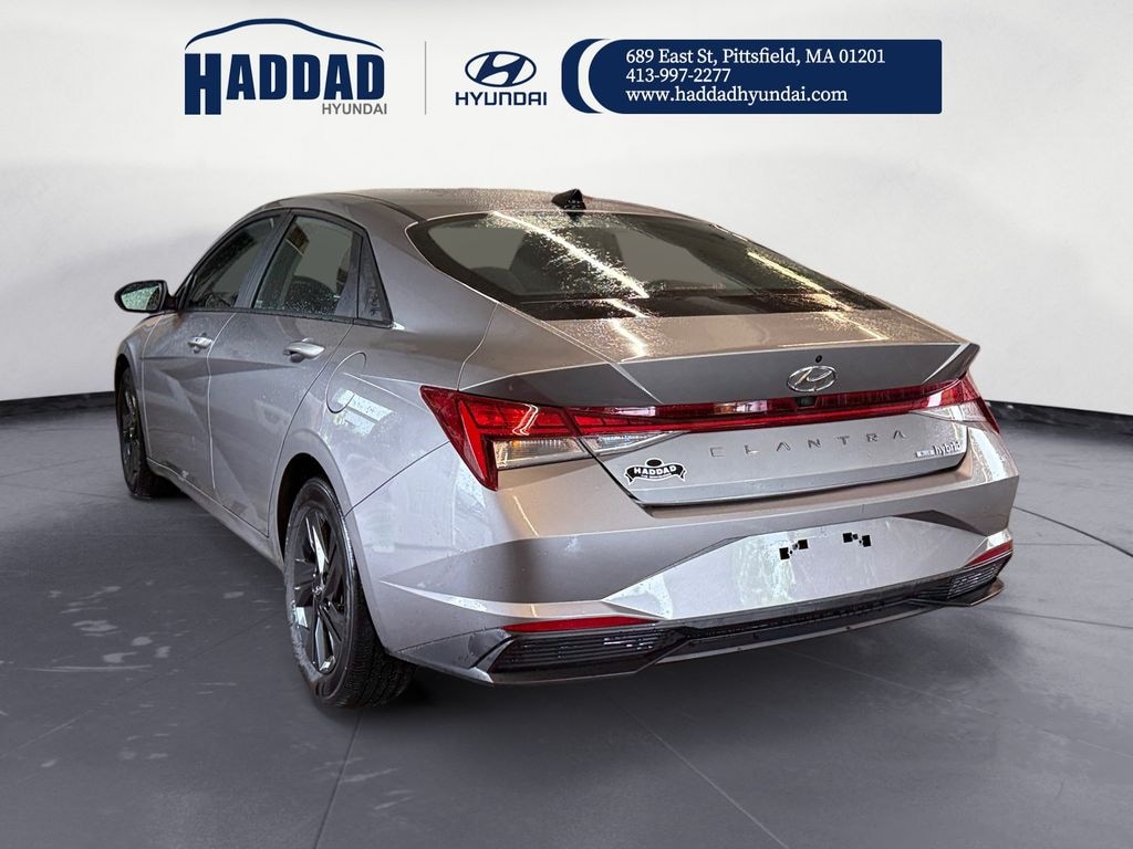 Certified 2023 Hyundai Elantra HEV Blue Sedan