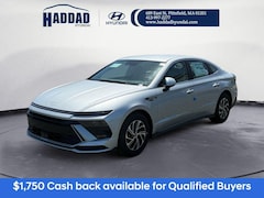 2026 Hyundai Sonata Hybrid Blue Sedan