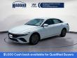 New 2026 Hyundai Elantra Hybrid Blue Sedan