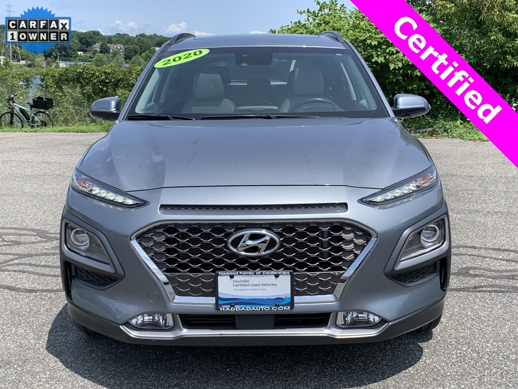 Used 2020 Hyundai Kona Ultimate with VIN KM8K5CA5XLU531334 for sale in Pittsfield, MA