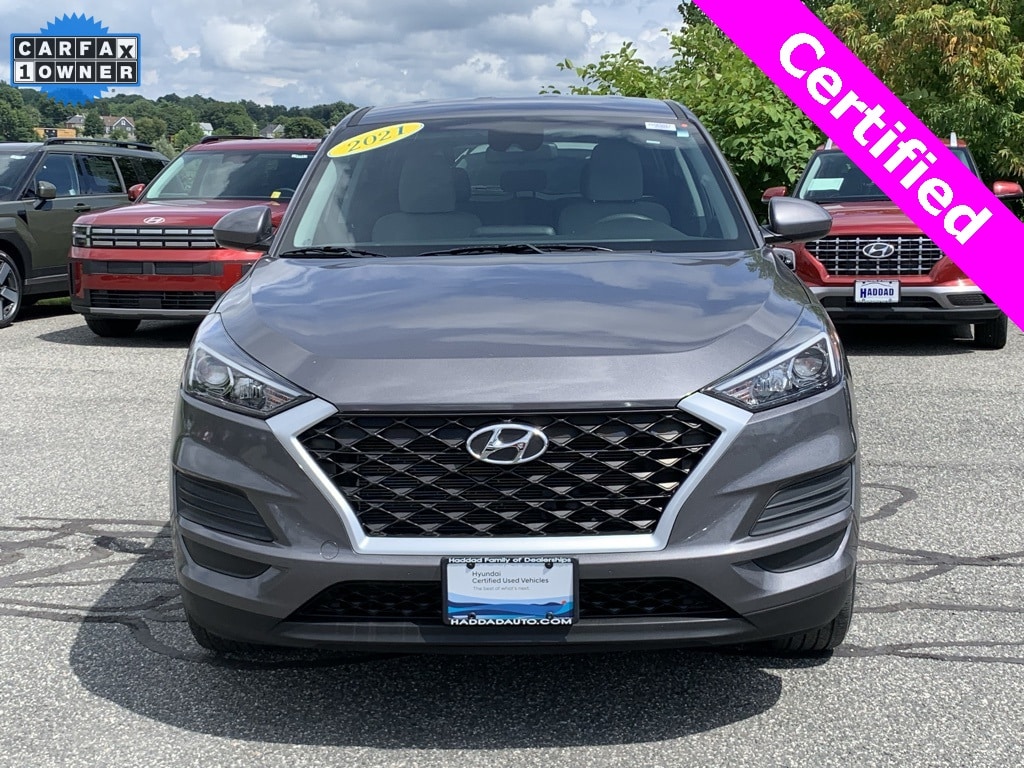 Used 2021 Hyundai Tucson SE with VIN KM8J2CA44MU312303 for sale in Pittsfield, MA