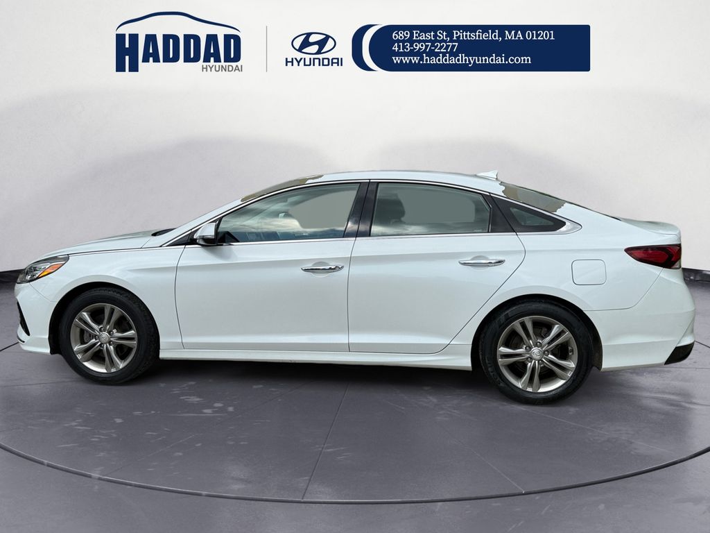 Used 2018 Hyundai Sonata Limited with VIN 5NPE34AF4JH656648 for sale in Pittsfield, MA