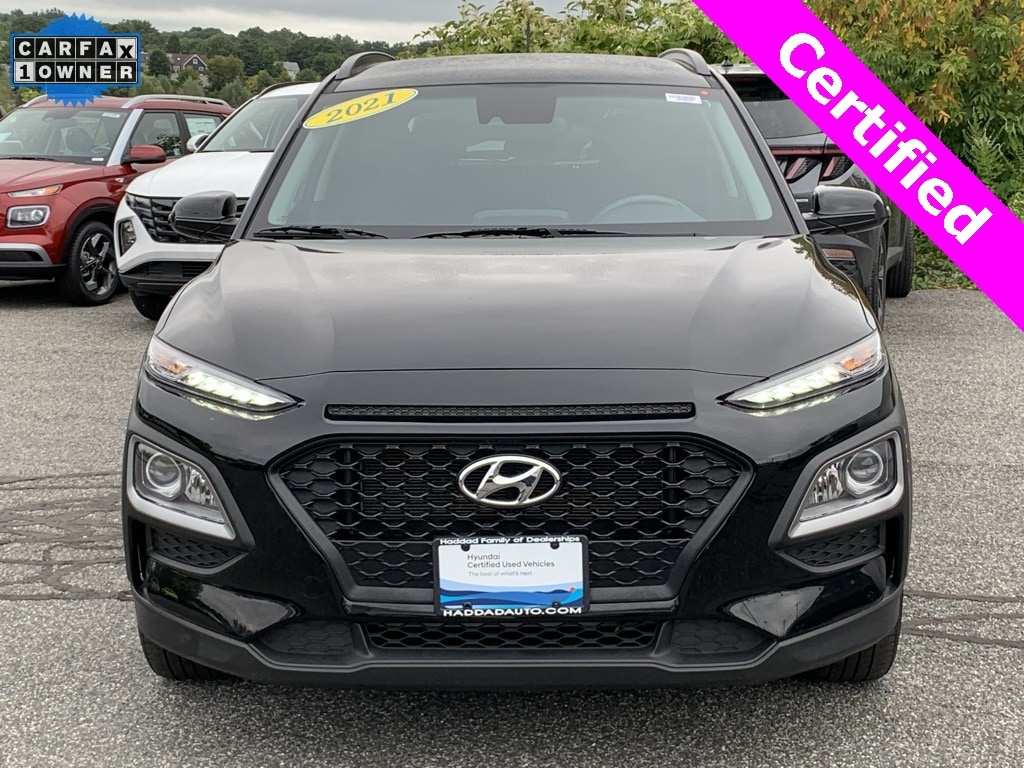 Used 2021 Hyundai Kona SEL with VIN KM8K2CAA5MU740715 for sale in Pittsfield, MA