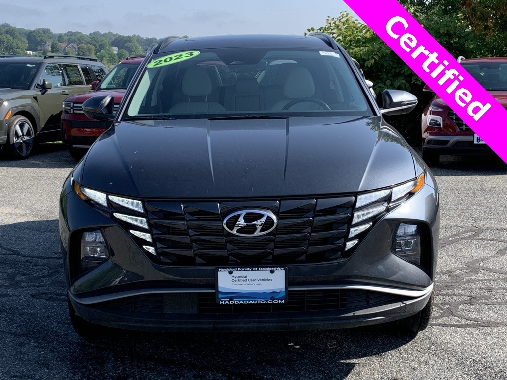 Certified 2023 Hyundai Tucson SEL with VIN 5NMJFCAEXPH285606 for sale in Pittsfield, MA