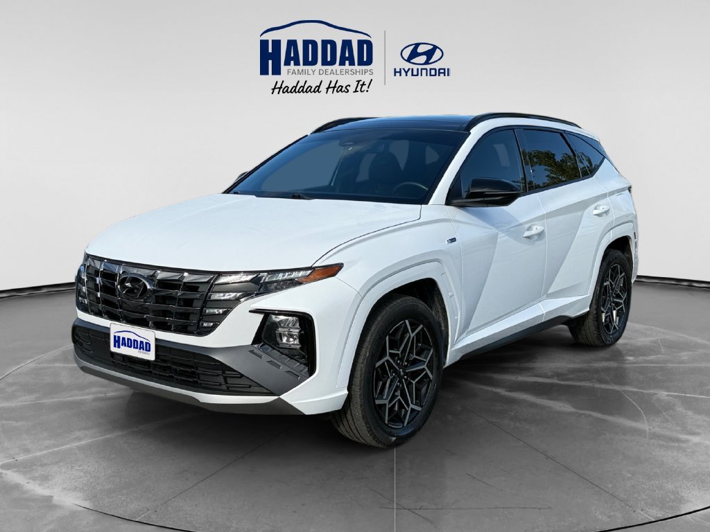 White Pearl 2024 Hyundai Tucson Hybrid SUV / Crossover All-Wheel Drive 6-Speed Automatic