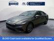 New 2026 Hyundai Elantra Hybrid Blue Sedan