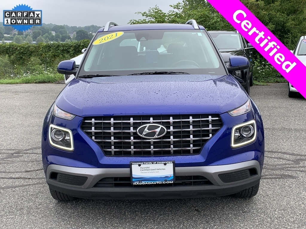 Used 2021 Hyundai Venue SEL with VIN KMHRC8A36MU090108 for sale in Pittsfield, MA