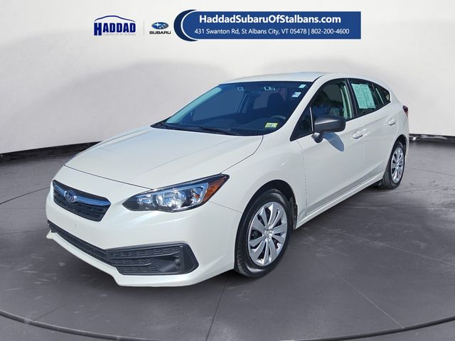 Used 2021 Subaru Impreza Base with VIN 4S3GTAB64M3709371 for sale in Saint Albans City, VT