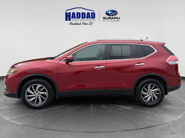 Used 2015 Nissan Rogue SL with VIN 5N1AT2MV7FC787495 for sale in Saint Albans City, VT